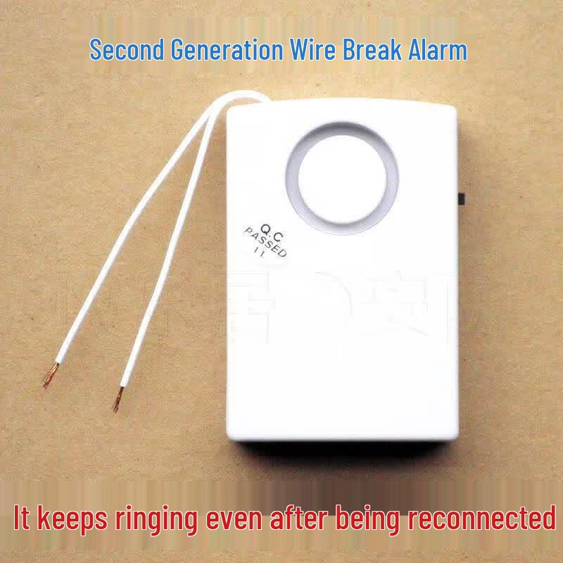Wireless Wire Break Anti-Theft Alarm CN plug (adapter included)