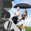 NINEMAX Golf Super Perfect for Heavy Rain and Strong Rainy and Includes Storage Pouch for Men and Umbrella, 54/62/68 Inch, Double-Layered, Large,