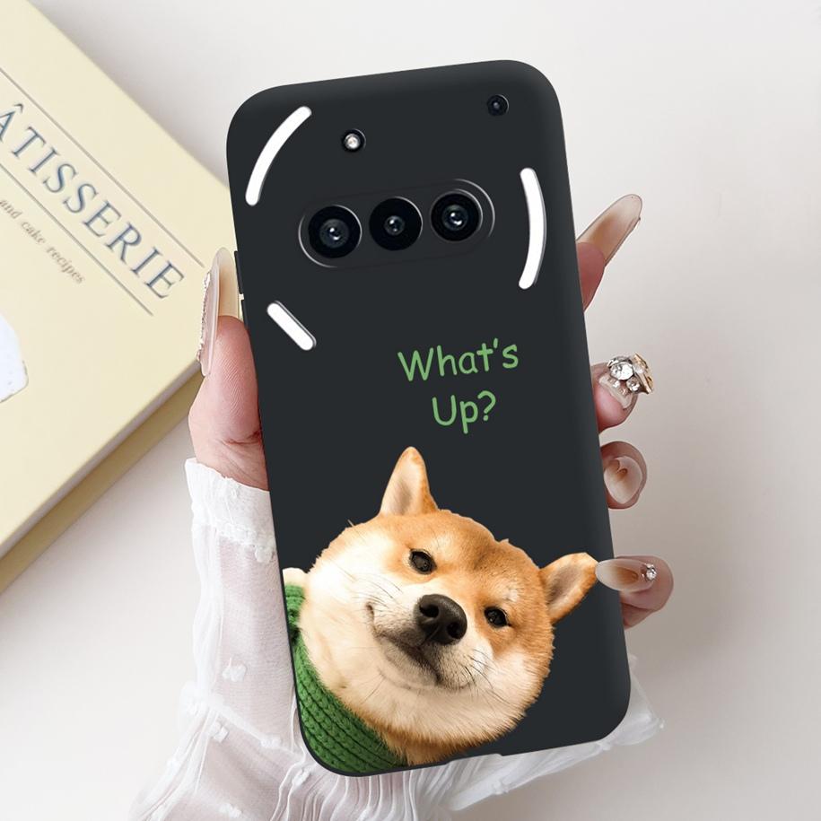 Para Funda Nothing Phone 3A A059 Lindo Dibujo Animado Panda Astronauta Silicona Suave Negro Mate Cubierta Para Nothing Phone3a Pro A059P Fundas
