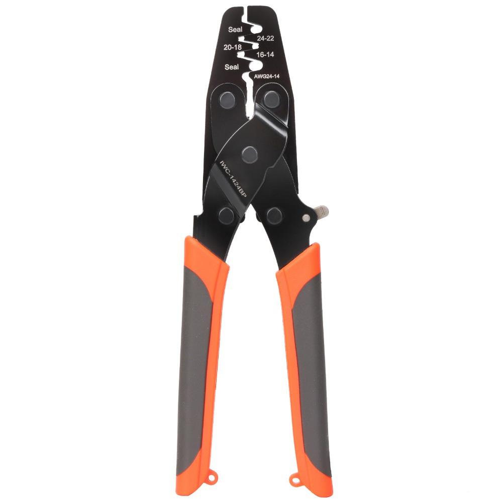 Waterproof Sealing Connector Crimping Pliers With Locking Function IWC-1424BP Crimping Tool Accessories