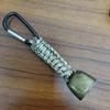 Outdoor Camping Warning Bell with Paracord Keychain Lanyard