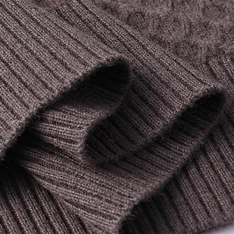 FORTEI Men's 100% Pure Wool Sleeveless Knit Vest