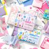 Journal GO 12 Stück Kreatives Kleines Mechanismus Materialpaket für Fotoalbum Scrapbooking Collage Junk Journal DIY Kartenbasteln