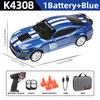 WLtoys K4308 1:43 2.4G RC Drift Racing Car With LED Lights 4WD Gyroscope High Speed RTR Remote Control Car Toy For Kid Gift