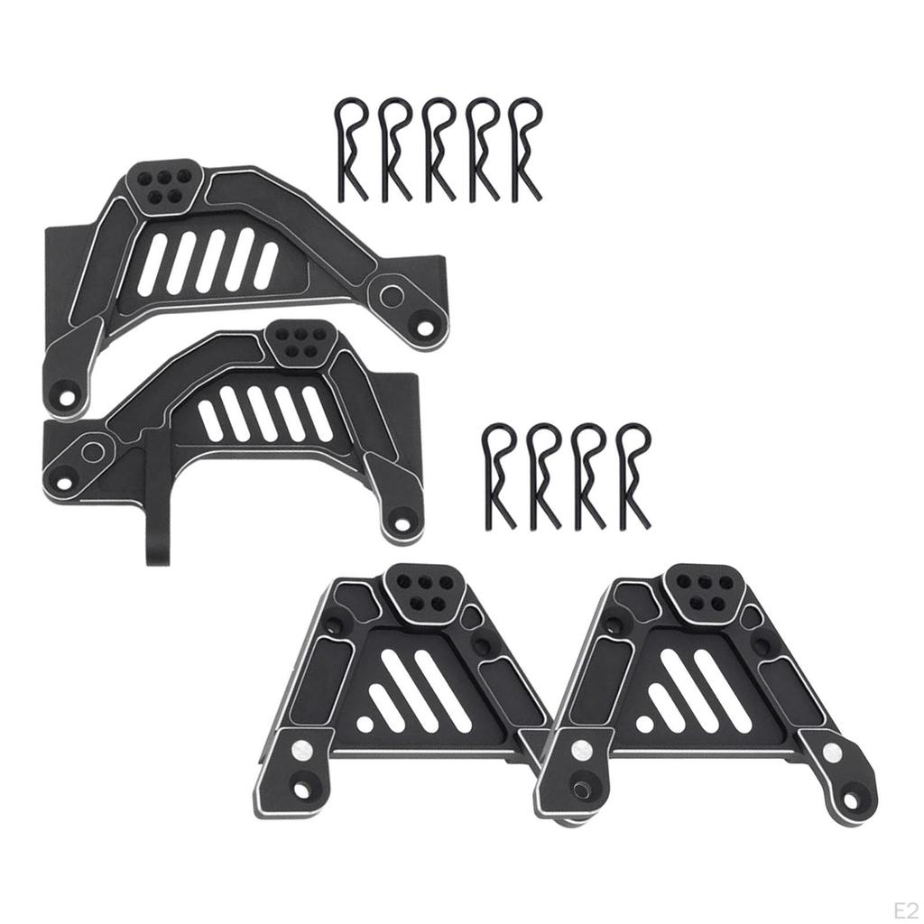 1Pairs RC Car Shock Towers Brackets Replacement for AXIAL SCX6 AXI05000 JLU truck Modification