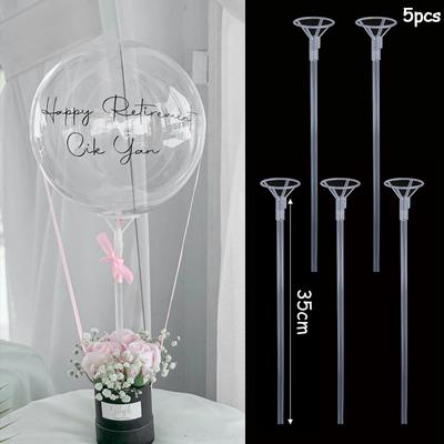 Décoration de Fête d'Anniversaire Support à Ballons Mariage Table Porte-Ballons Colonne Bâton à Ballons Globos Accessoires Décoration Maison