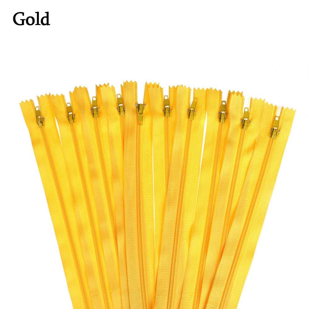10Pcs/lot DIY Accessories Garment Clothing Handcraft Nylon Zippers Sewing Tailor