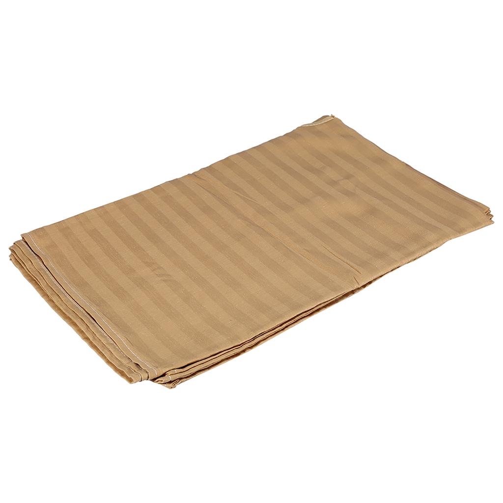 Soft Cotton Stripe Beauty Salon Sheet SPA Treatment Bed Cover With Face Breath Hole