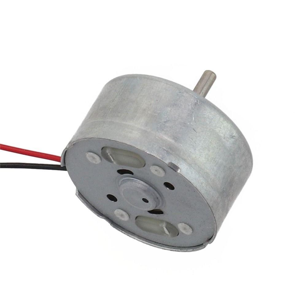 5Pcs DC 1.5V-6V RF-300 DC Motor 2Pin Hanging Neck Fan Motor New Brush Motor  for Hanging Neck Fan