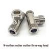 YWG 50 Ohm BNC Female to N Female RF Coaxial Adapter