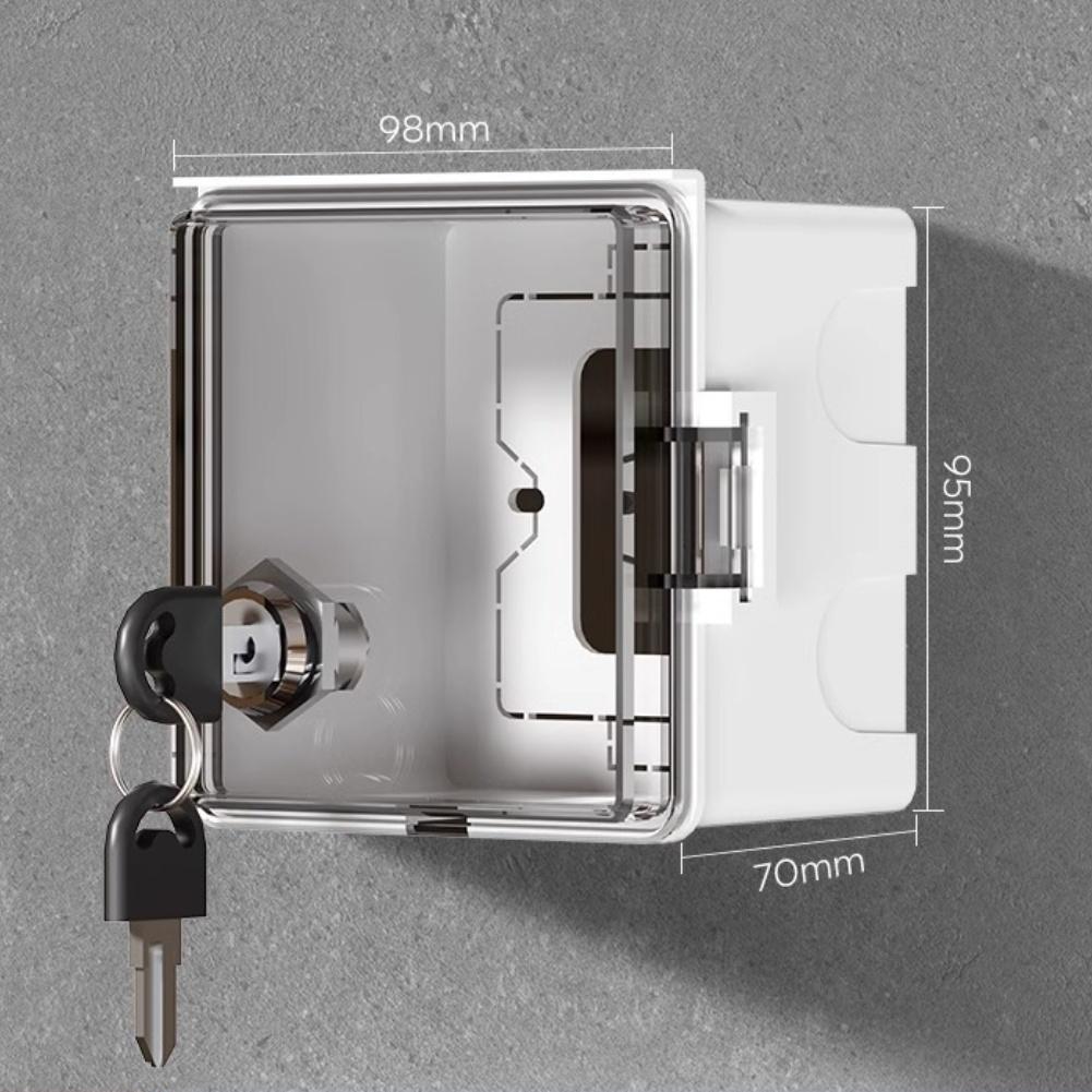 Elektrisches Fahrzeug Ladebuchsen Schlosskasten Outdoor Wasserdicht mit 86er Typ Steckdose für Zuverlässige und Sichere Verbindung