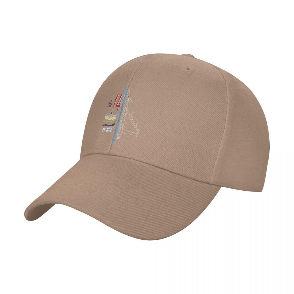 Ala Eurofighter Typhoon Profil Prodyšný Design Unisex Klobouky Čepice Pro Unisex Dámské Baseballové Čepice
