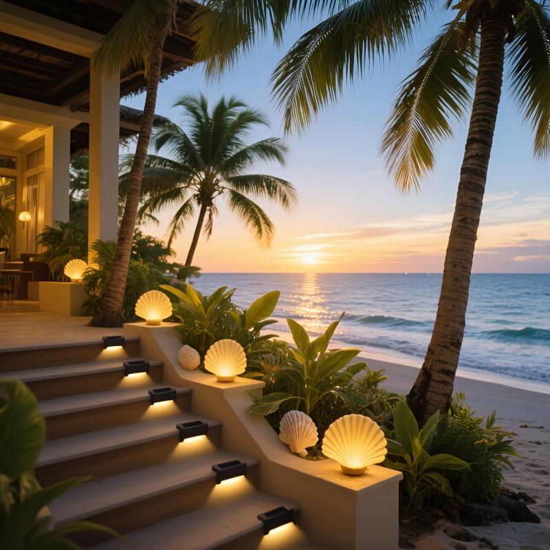 Solar Step Light, Outdoor Step Light, LED Solar Light For Outdoor Stairs, Steps, Fences, Terraces, Yards, Railings, Garden Backyards And Paths