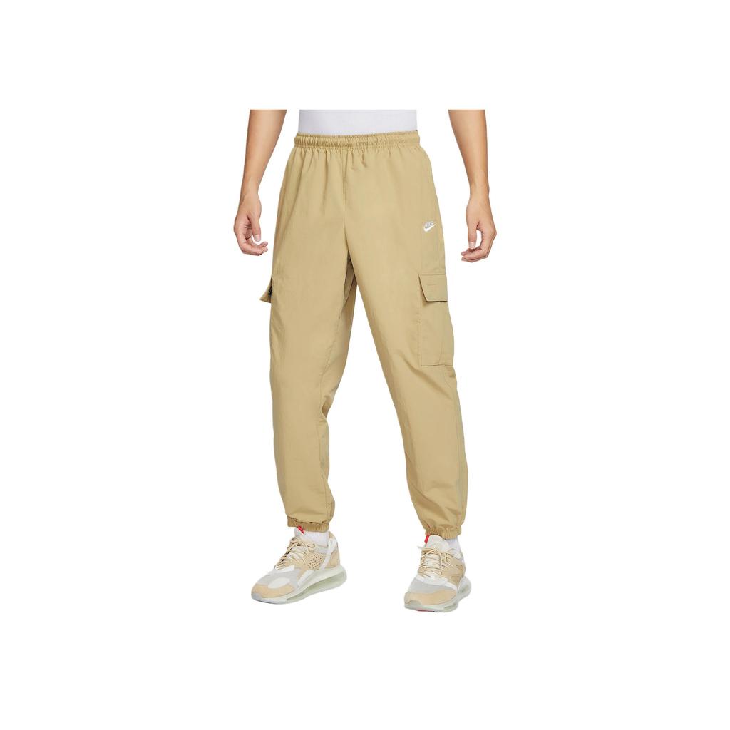 Nike Moda Klubowa Wygodne Miękkie Wszechstronne Funkcjonalne Tkane Spodnie Cargo Męskie Spodnie Khaki HJ1991297