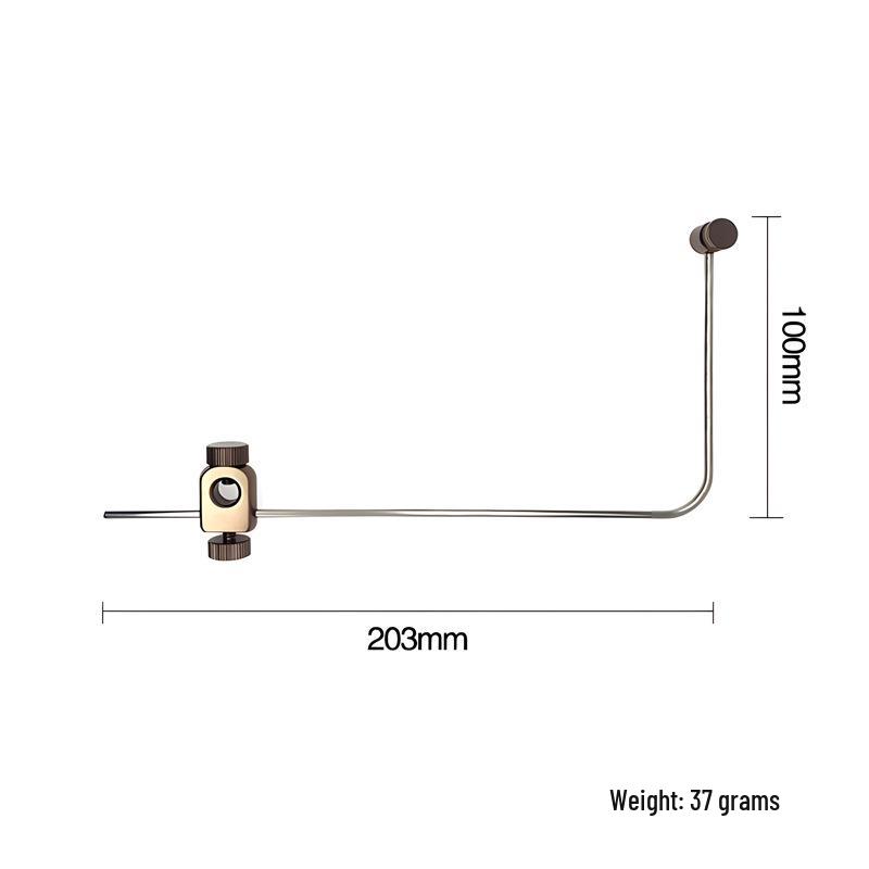 Egret Fly BLF-A 360° Rotatable Fly Tying Vise with Knotter, Line Winder, Dubbing Tool, and Hook Tying Pliers