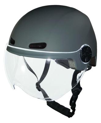 Captain Stag Cabeza Kask Rowerowy Miękki dla Uczniów Gimnazjum i Rozmiar Dopasowany do Obwodu Głowy Zawiera Kask SG Matowy Szary Y-6498, Skorupa,