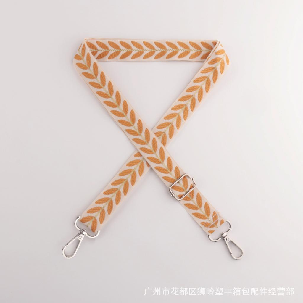 Neues Kleines Frisches Handy-Lanyard Crossbody-Tasche Schultergurt Zubehör Verstellbar Blattmuster Leichter Anhänger Riemen