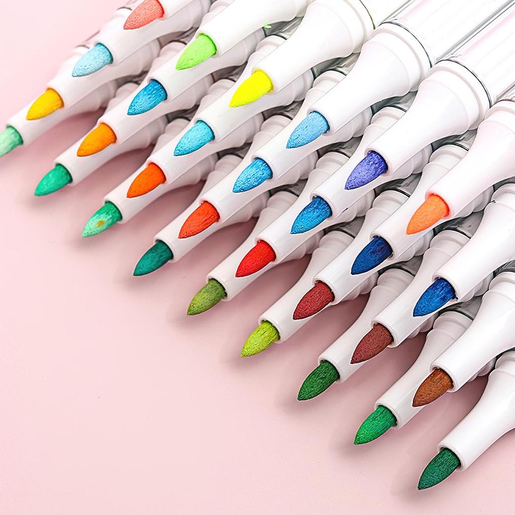 9pcs Color Studio Markers Set Soft Head Brush for Art Painting Drawing Manga Sketch Rocks Fabric