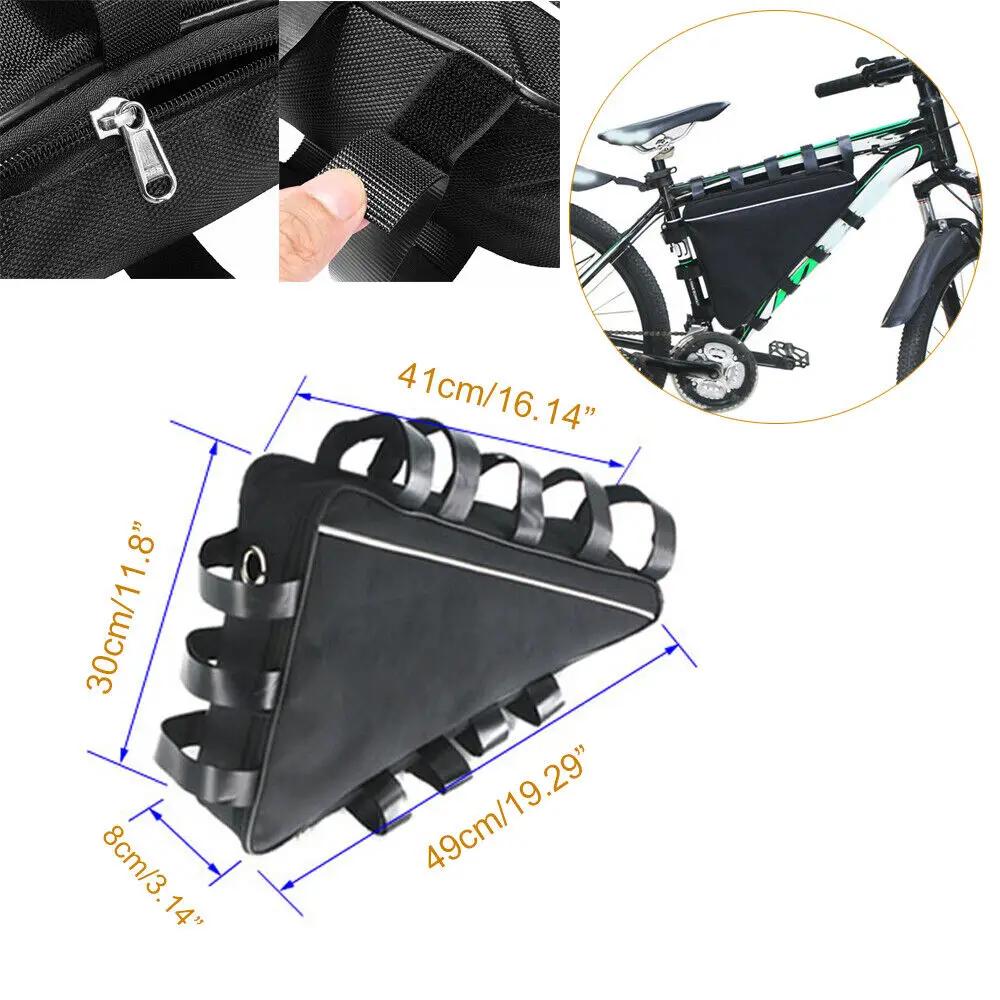 27er Größe Mountainbike Dreieckrohr Rahmen Tasche Hülle Batterie MTB Aufbewahrung Schutz