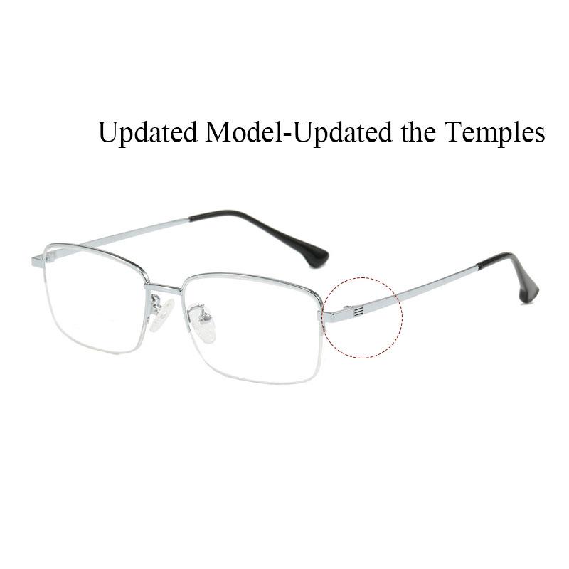 Men Business Anti Blue Light Reading Glasses +2.50 +3.75 +4.25 +4.50 +6.00