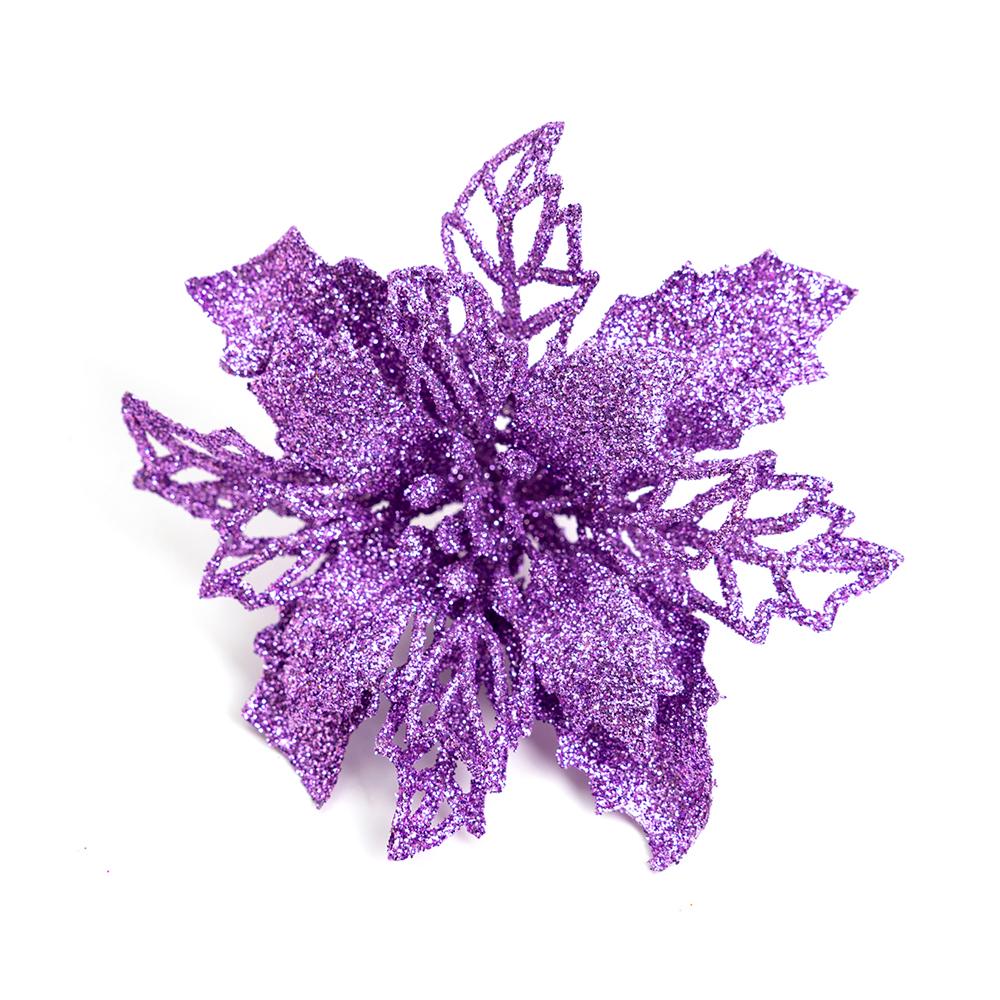 10Pcs Artificial Flowers 11/16CM Fake Flower For Home Decor Party Supplies Christmas Decoration Ornaments Garland Accessories