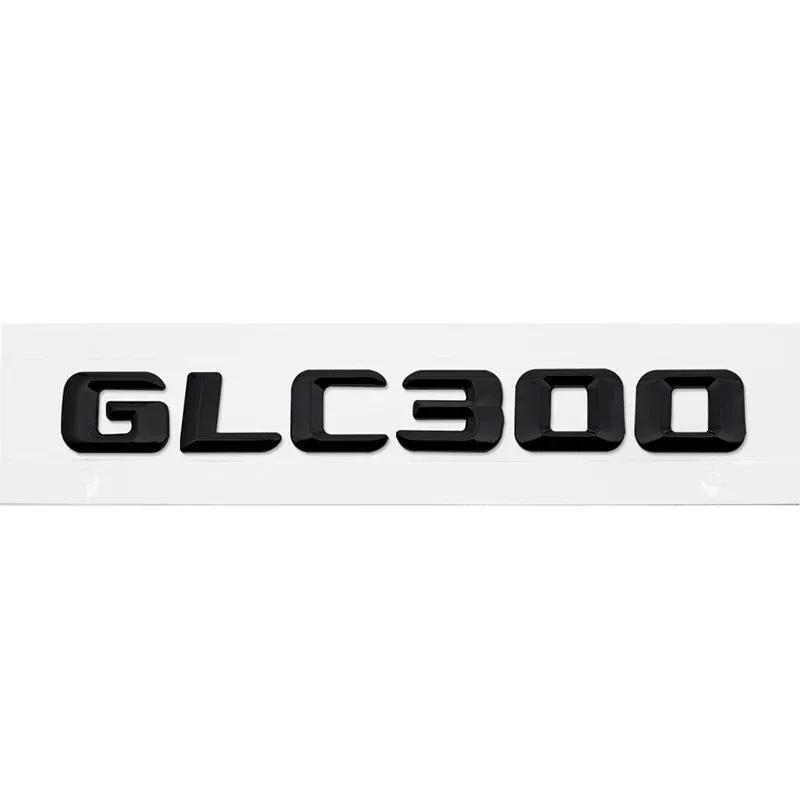 3D Car Rear Badge Tail Box Number Letter Decal for Mercedes Benz GLC43 GLC63 GLC200 GLC260 GLC300 Styling Accessories
