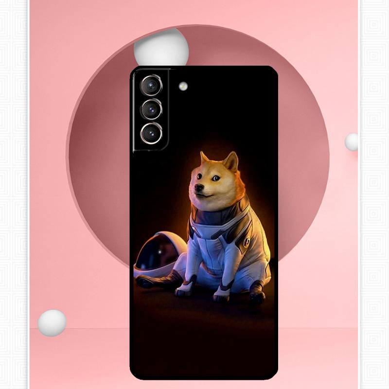 

Чехол Doge для Samsung Galaxy S24 S23 Ultra S22 S20 FE S21 FE Note 10 20 S8 S9 S10 Plus Galaxy S23 FE