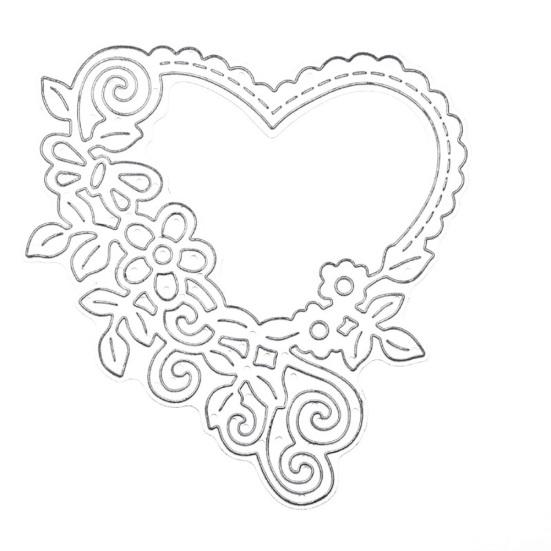 

Cutting Dies Stencil DIY Scrapbook Paper Card Craft Love Heart Flower