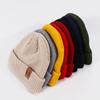 Knit Winter Hat Solid Color Fleece Lined Men Women Brimless Hat Cold Weather Outdoor Activities Breathable Hat