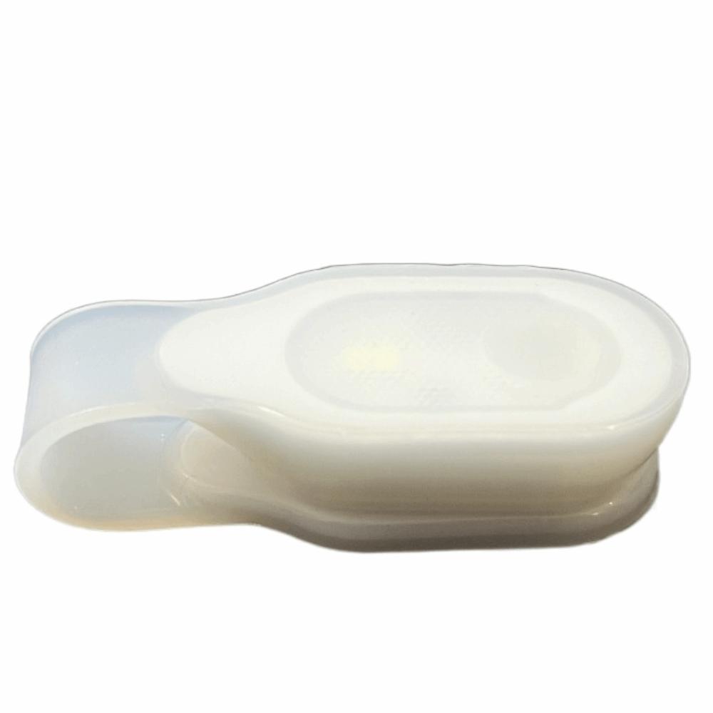 Waterproof Magnetic Collar Clip Silicone Material Flashing Warning Light Clip on Light  Running