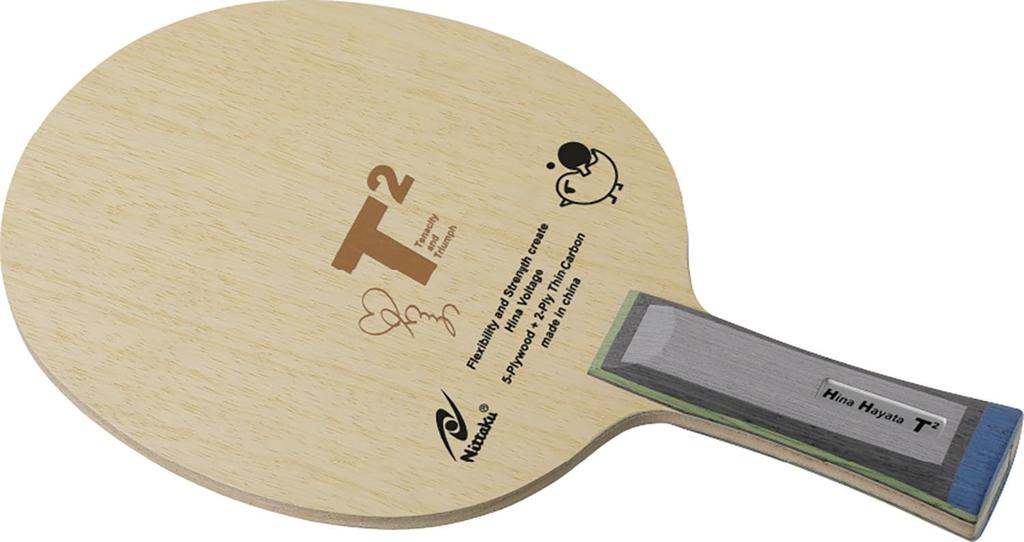 Nittaku HINA T2 FL Offensive Shakehand Table Tennis Racket NC-0513