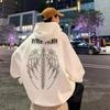 2025 Huvtröjor Dam Herr Långärmad Huvtröja Unisex Cool Casual Streetwear Y2K Street Fashion Pullover Kläder