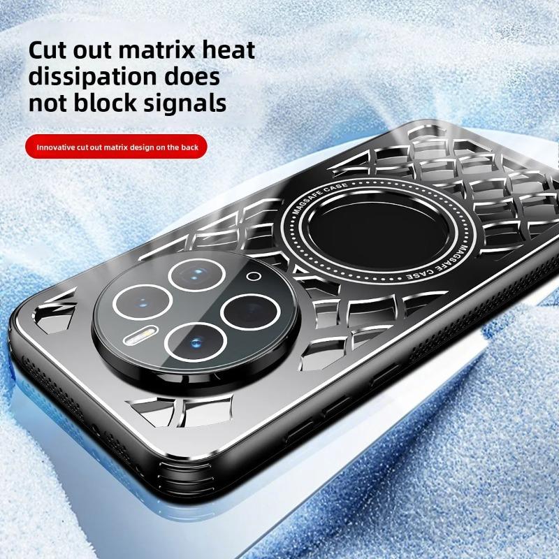 Case For Huawei Honor Magic 7 Pro Hard Alloy Heat Dissipation Magnetic Shockproof Cover For Magic 7 6 Pro 7Lite Bumper Shell