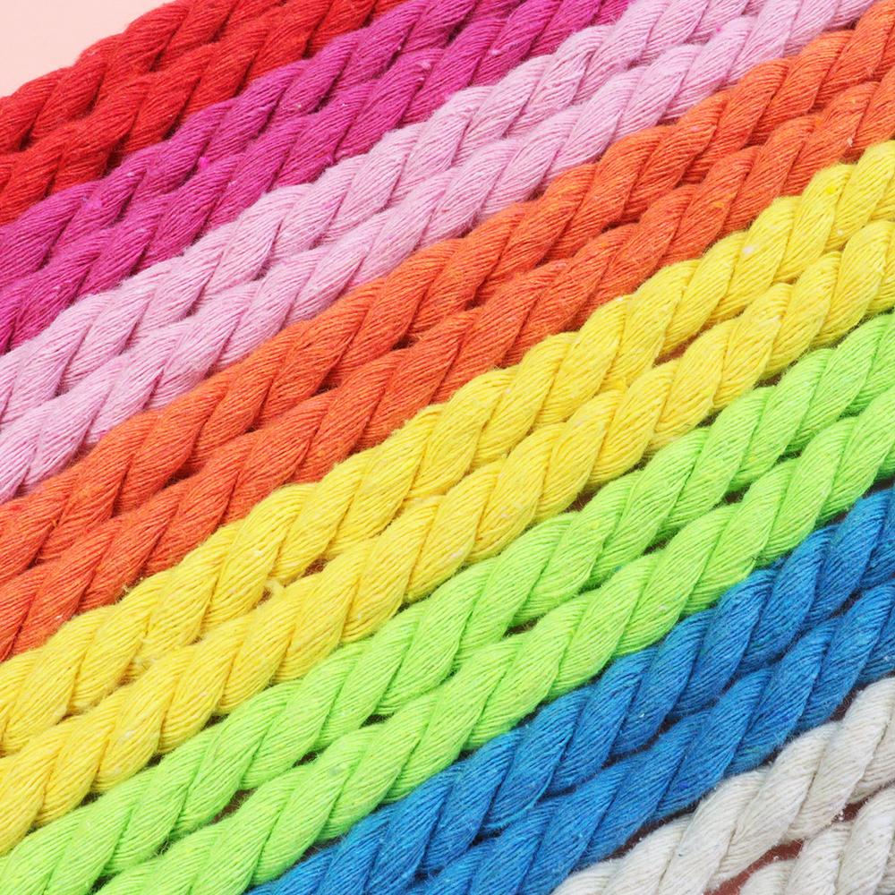 Reine handgemachte abnehmbare verstellbare mehrfarbige dicke Seil Handy Lanyard Hals hängen schrägen Körper