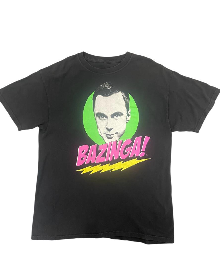 

[USED] US vintage BAZINGA! the BIG BANG THEORY black M