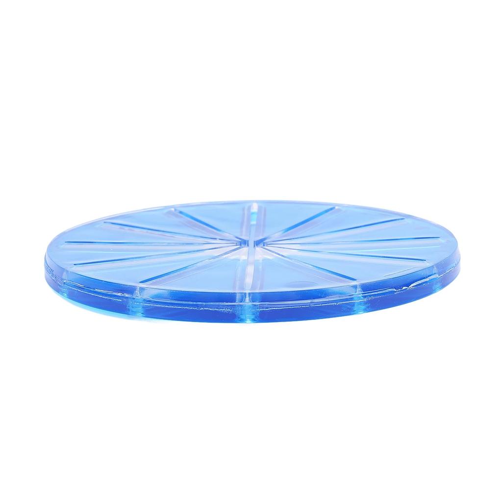 Mixer Splash Guard 6 Line Prevent Spilling Improve Kitchen Efficiency Mixing Bowl Splatter Guard for Kitchen Round Blue