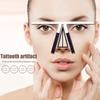 Stainless Steel Eyebrow Tattoo Stencil Ruler Microblading Tattoo Positioning Measure Template Eye Brow Permanent Makeup Tools