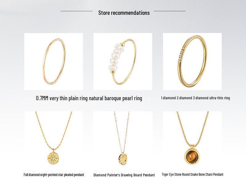 Titanium Steel Star Spliced Necklace: Non-Fading Trendy European & American Style for Women