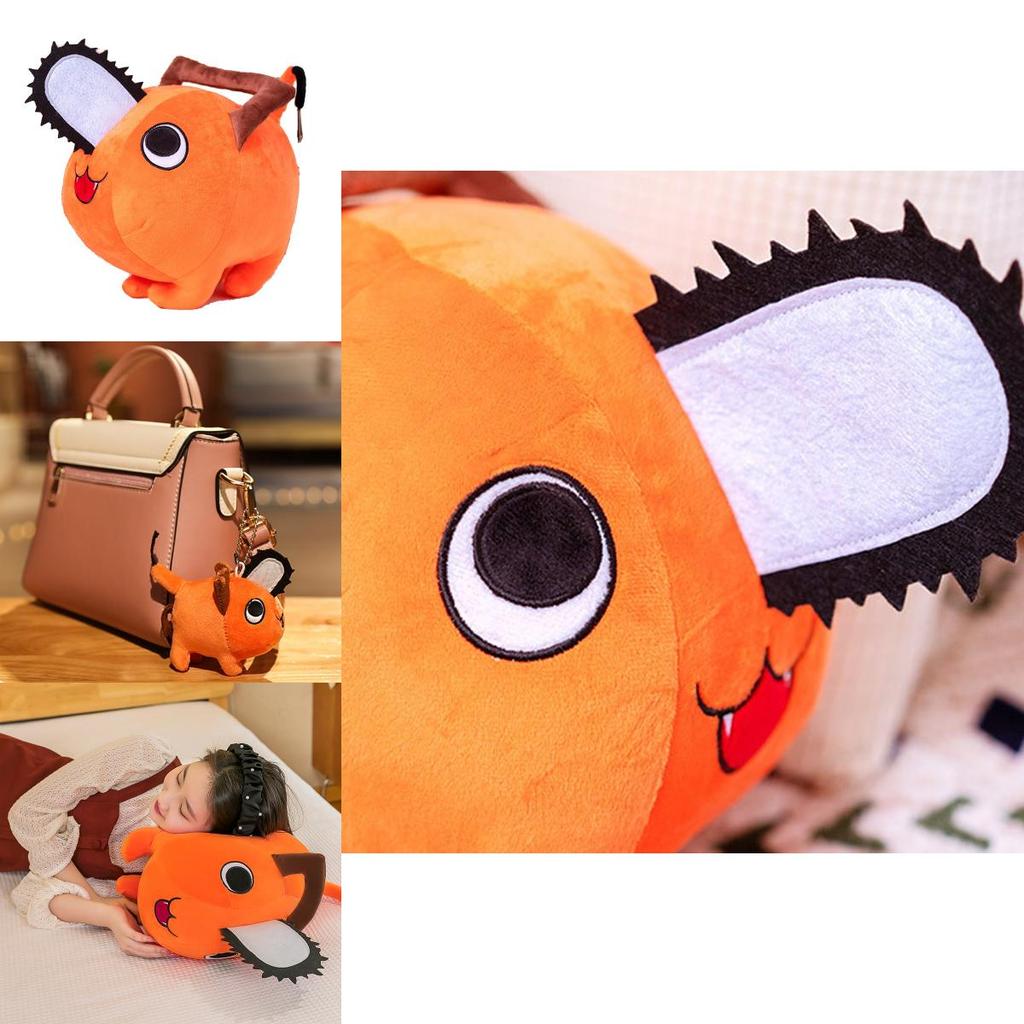 Chainsaw Man Pochita Plush Toy Stuffed Doll For All Ages Soft Squishy Non-toxic Materials Birthday Xmas Gift