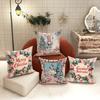 Christmas decoration pillowcase Merry Christmas Nutcracker princess garland pattern design suitable for home sofa cushion cover