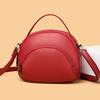 Leather women's bags new trendy fashion big stomach king shoulder messenger bag first layer cowhide mother bag
