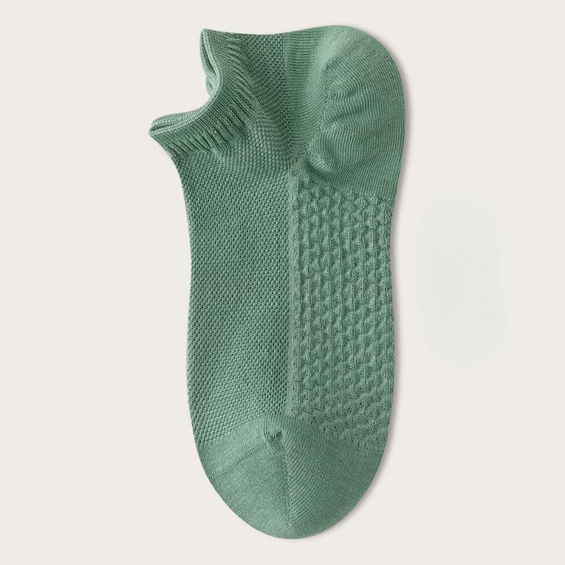 Women's Autumn Short Socks, Antibacterial, Shallow-mouthed, Sweat-absorbing, Breathable and Non-removable, As Well As Summer Boat Socks