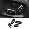 Fit For Range Rover Evoque 2012-2015 Black ABS Seat Adjust Handle Button Cover