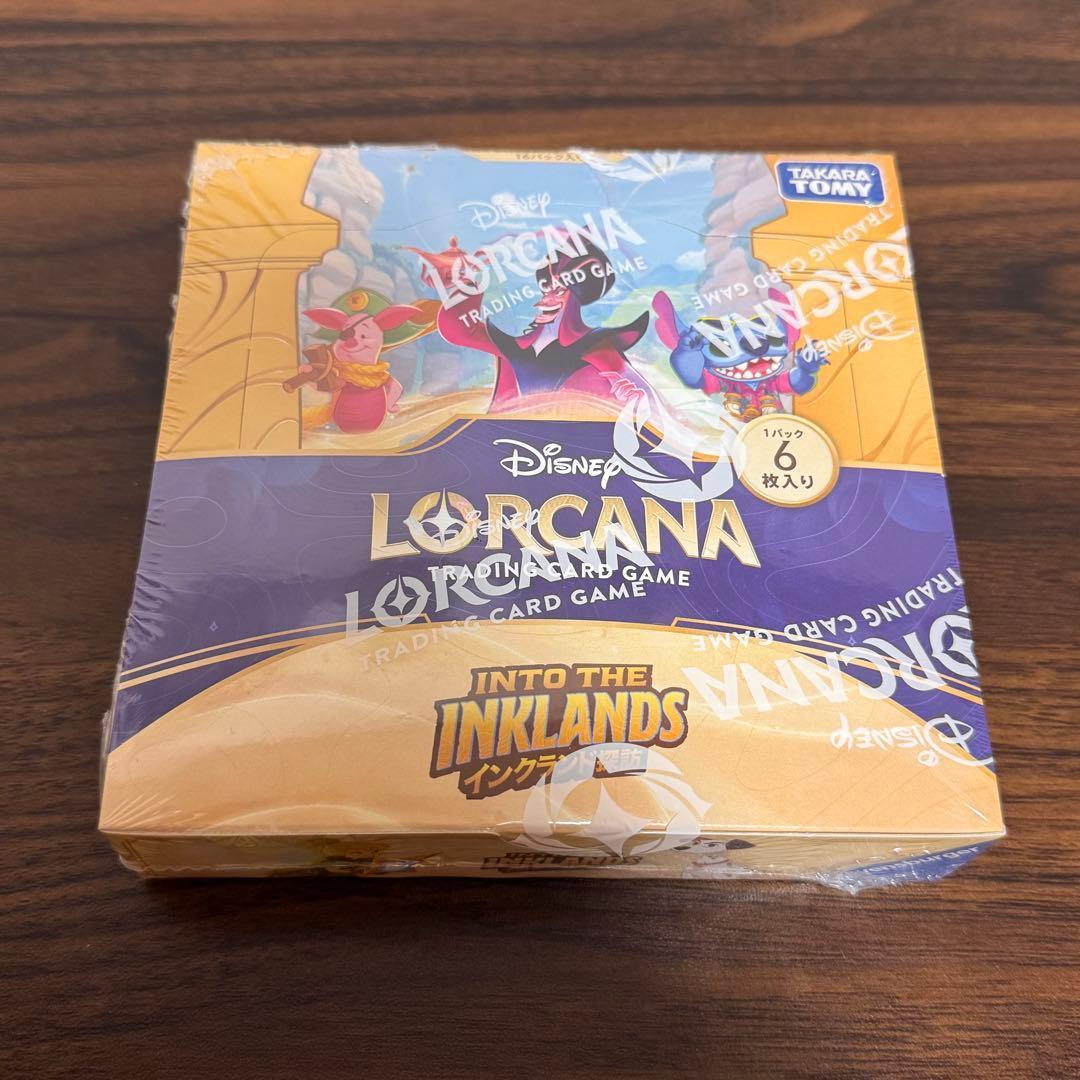 Used Inkland Exploration Disney Lorcana Shrink Included 1BOX Nekoposu Delivery
