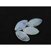 9X18MM Natürlicher Regenbogen Mondstein Marquise Facettiert Lose Edelstein 4 Stück Lot RML-983