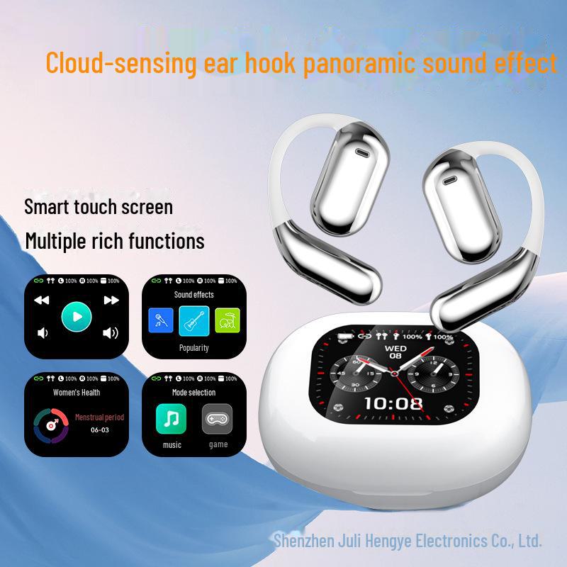 Q16Pro Bluetooth Noise Reduction Headphones with Smart Touch Screen