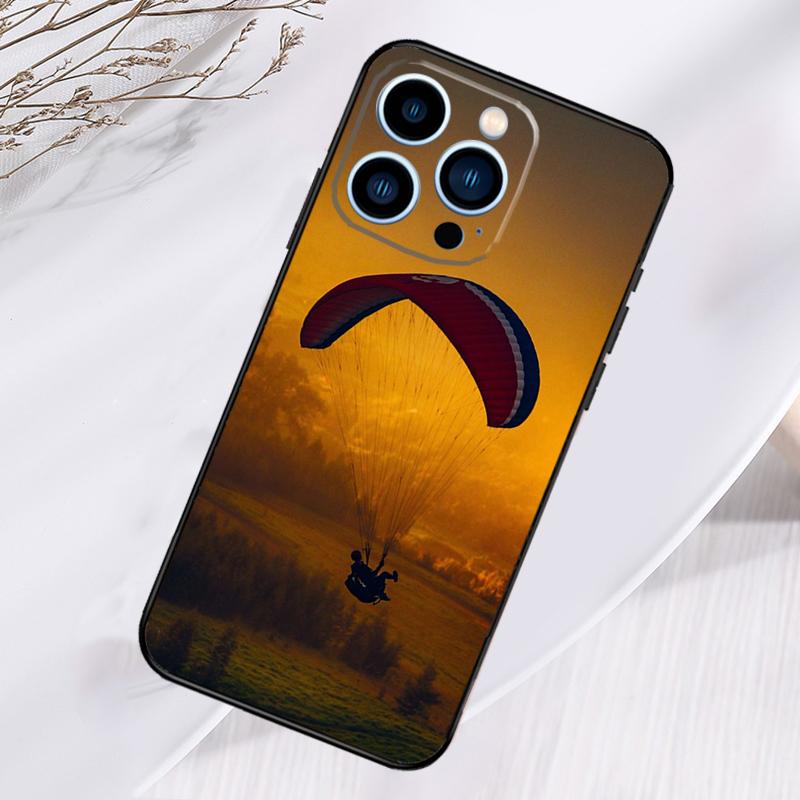 Paragliding Sport Phone Case For iPhone 17 Pro Max 15 14 13 12 11 16 Pro Max Plus 12 13 Mini 16e 17 Air Cover