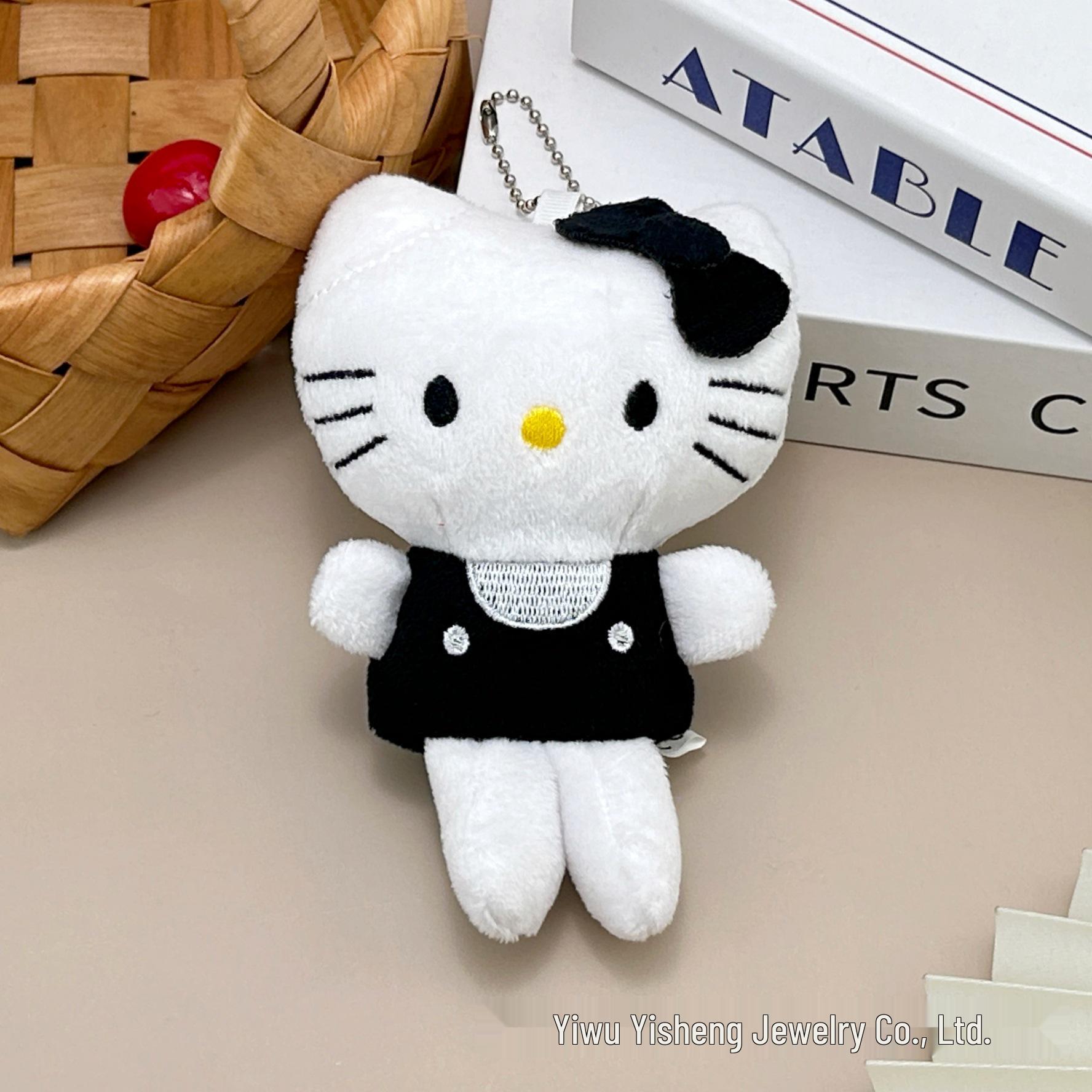 Adorable Hello Kitty Plush Keychain & Backpack Charm Gift for Girlfriend