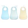 Waterproof Clothing Protector Bib with Catch Pocket Dining Eating Bib Apron for Adult Elderly Patient Care
