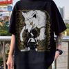 2026 Hot Sale Black Clover Anime T-Shirt Y2K Gothic Cotton Oversized T-shirts Unisex Lightweight Printed Short Sleeve Casual Outdoor Cotton Tee